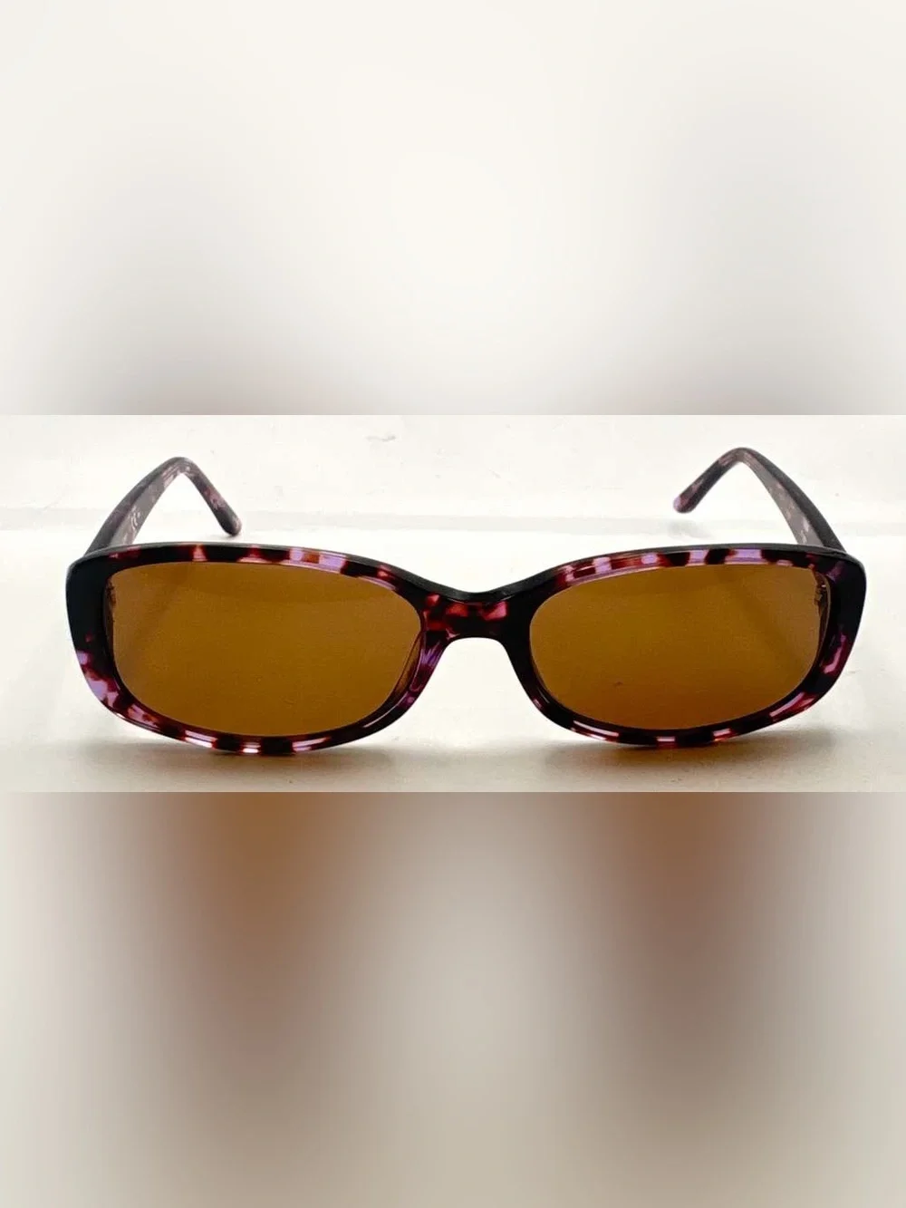 Unbranded Tortoise Purple Oval T2 7001 Sunglasses Frames Only